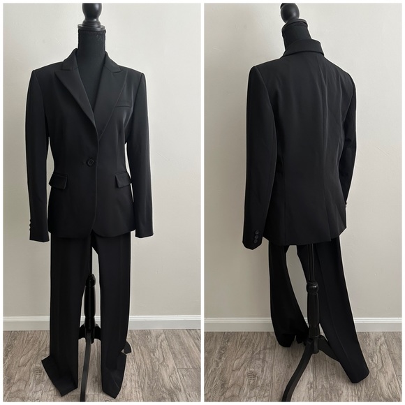 VINTAGE 90’s ANTONIO MELANI Black Suit - Picture 1 of 7